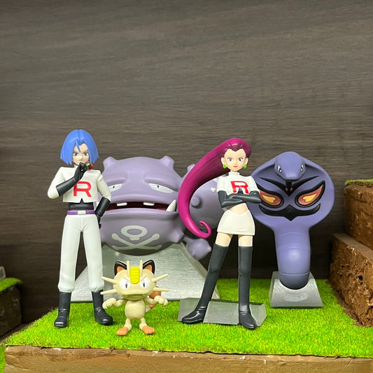 [IN STOCK] 1/20 Scale World Figure [SXG] - Jessie & James & Meowth