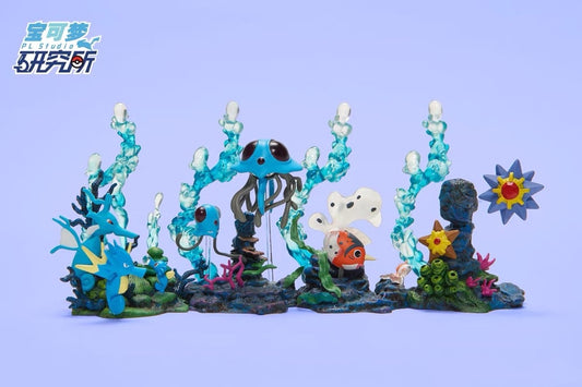 [IN STOCK] 1/40 Zukan Figure [PL Studio] - Goldeen & Seaking & Horsea & Seadra & Kingdra & Tentacool & Tentacruel & Staryu & Starmie