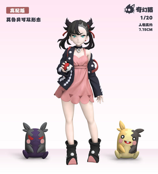 [PREORDER] 1/20 Scale World Figure [QHM] - Marnie & Morpeko