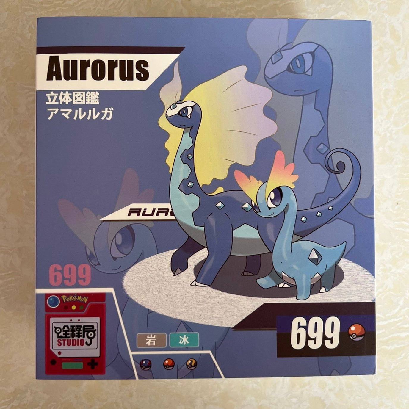 ポケモン - ku IN STOCK] 1/40 Zukan Figure [QSJ] - Amaura & Aurorus – POKÉ