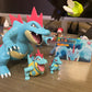 [IN STOCK] 1/20 Scale World Figure [UU] - Totodile & Croconaw & Feraligatr