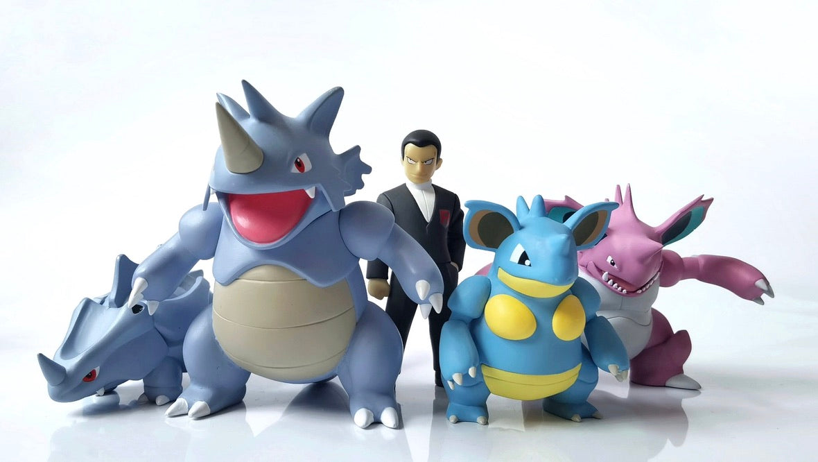 [IN STOCK] 1/20 Scale World Figure [DS] - Rhyhorn & Rhydon