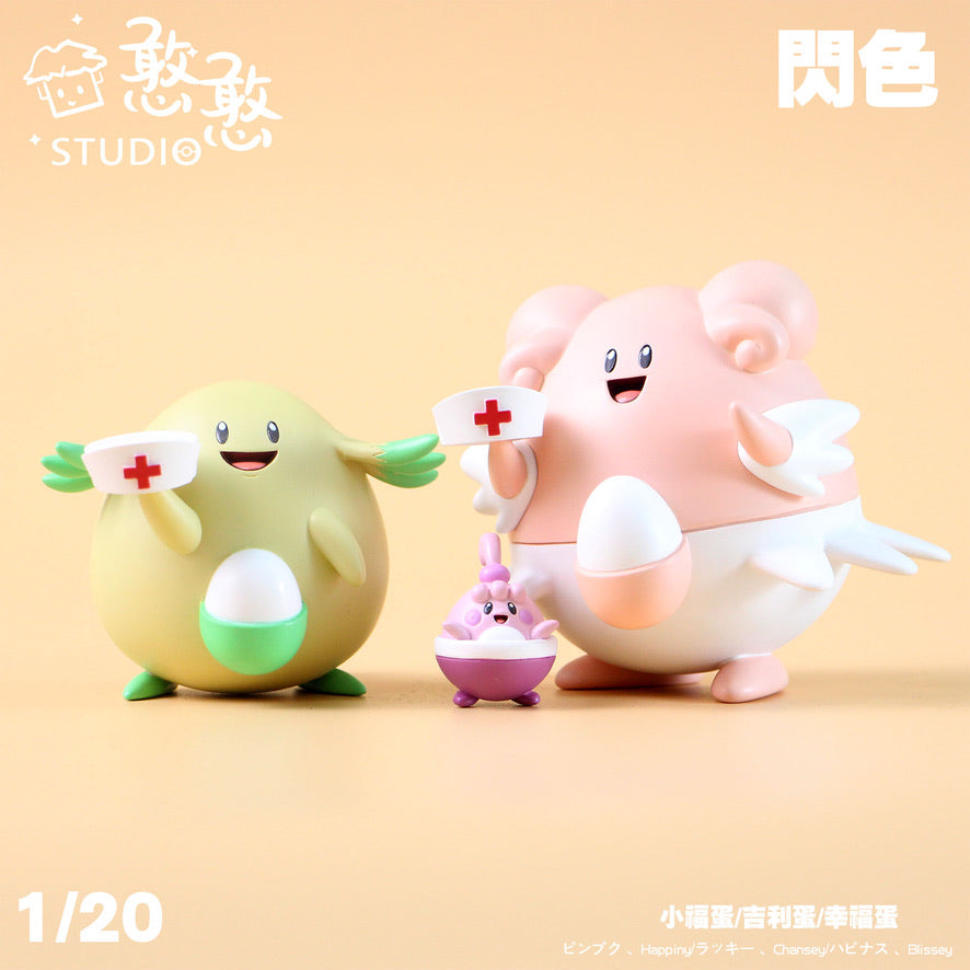 [PREORDER] 1/20 Scale World Figure [HH] - Chansey & Blissey & Happiny