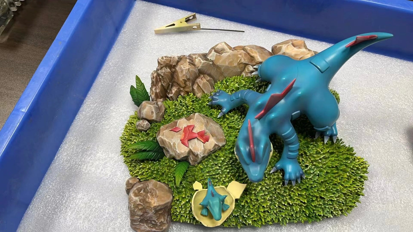 [REMAINING BALANCE] 1/20 Scale World Figure [STPT] - Totodile & Croconaw & Feraligatr & Barboach & Whiscash & Buizel & Floatzel