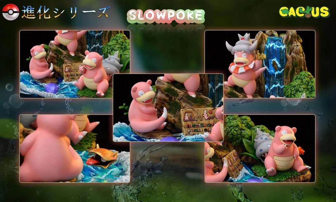 [PREORDER CLOSED] Statue [Cactus] - Slowpoke & Slowbro & Slowking & Shellder