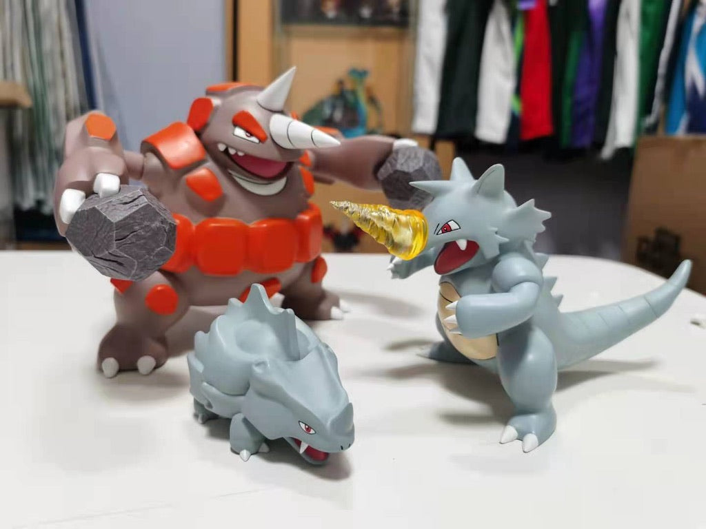 [EN STOCK] Figurine 1/20 Scale World [KING Studio] - Rhinocorne & Rhinoferos & Rhinastoc