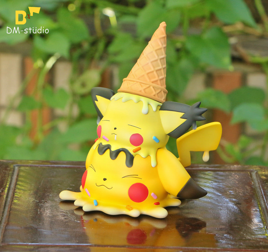 [PREORDER CLOSED] Mini Figure [DM] - Pikachu & Raichu Ice-cream