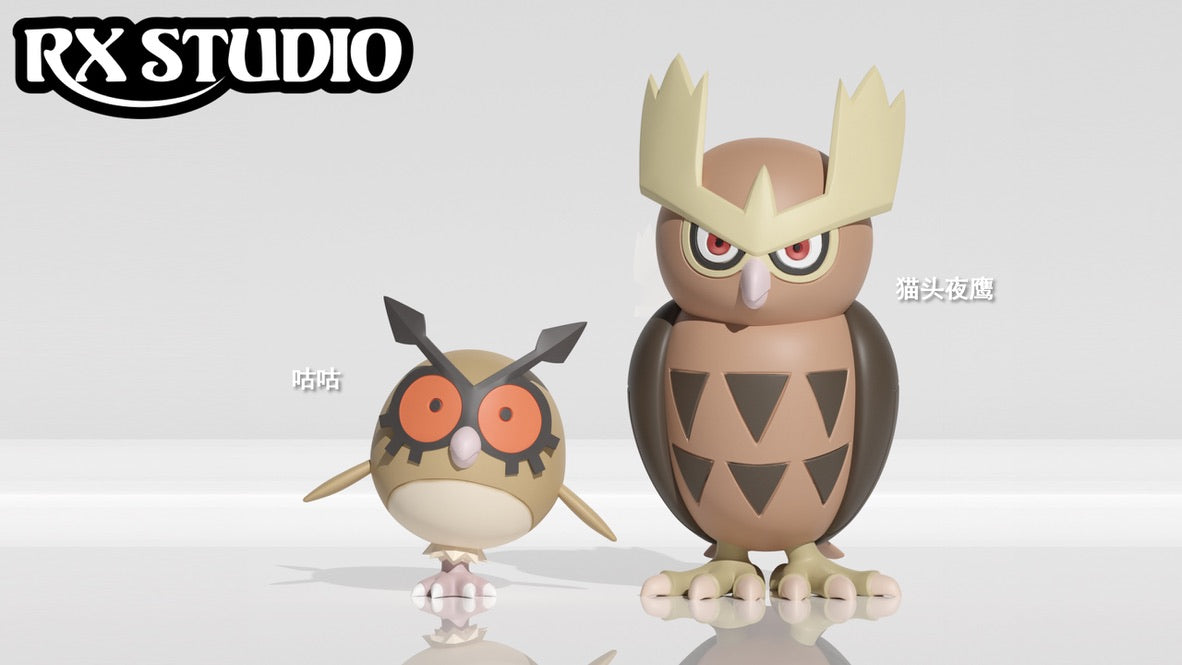 [PREORDER] 1/20 Scale World Figure [RX] - Hoothoot & Noctowl