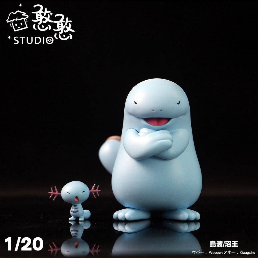 [PREORDER CLOSED] 1/20 Scale World Figure [HH] - Wooper & Quagsire