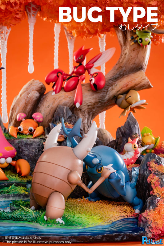 Nido Family - Pokemon Resin Statues - PCHouse Studios [In Stock]