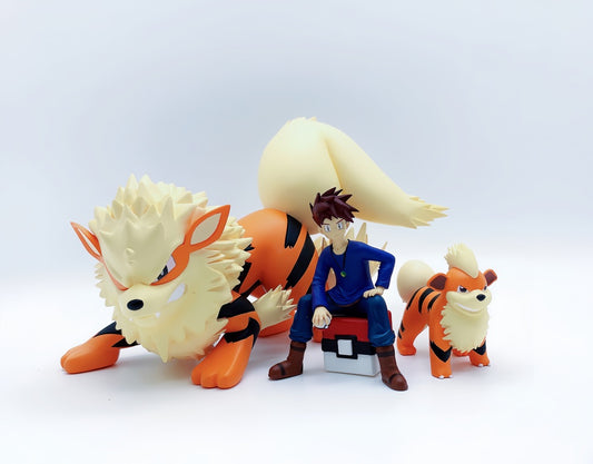 [IN STOCK] 1/20 Scale World Figure [HH] - Growlithe & Arcanine