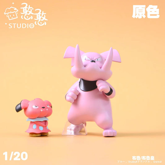 [IN STOCK] 1/20 Scale World Figure [HH] - Snubbull & Granbull