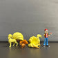 [IN STOCK] 1/20 Scale World Figure [BANDAÏ] - Misty & Bulbasaur & Charmander & Squirtle & Pikachu & Raichu & Ninetales & Slowpoke & Shellder & Staryu & Starmie