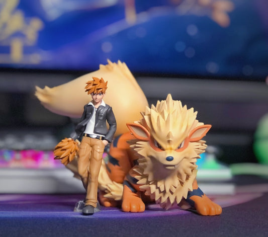 [IN STOCK] 1/20 Scale World Figure [ACE] - Gary & Arcanine