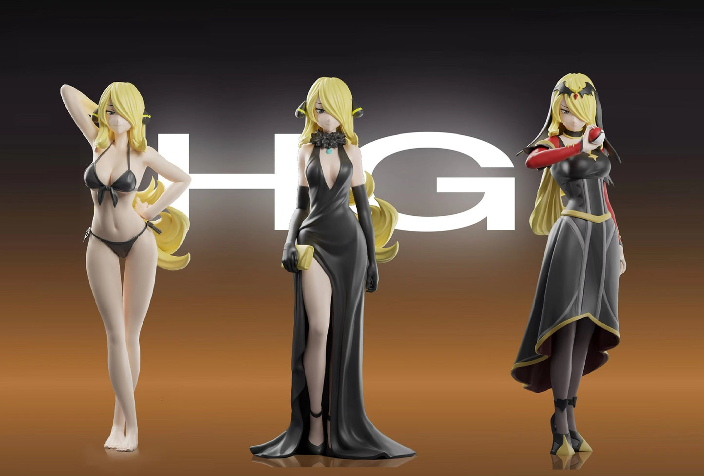 [PREORDER CLOSED] 1/20 Scale World Figure [HG] - Cynthia