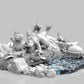 [REMAINING BALANCE] 1/20 Scale World Figure [STPT] - Totodile & Croconaw & Feraligatr & Barboach & Whiscash & Buizel & Floatzel
