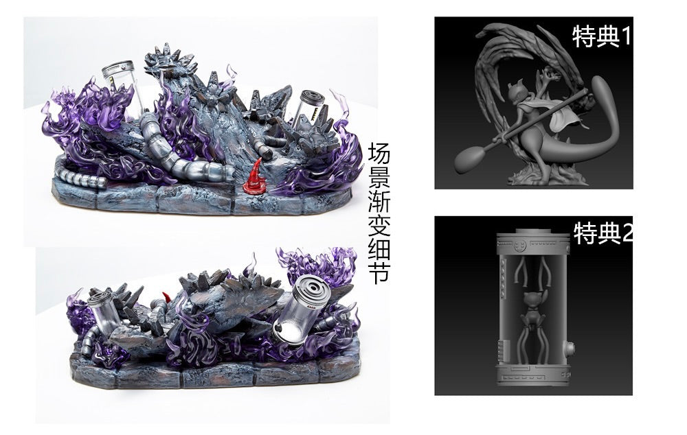 [PREORDER CLOSED] 1/20 Scale World Figure [KING] - Mewtwo & Mega Mewtwo