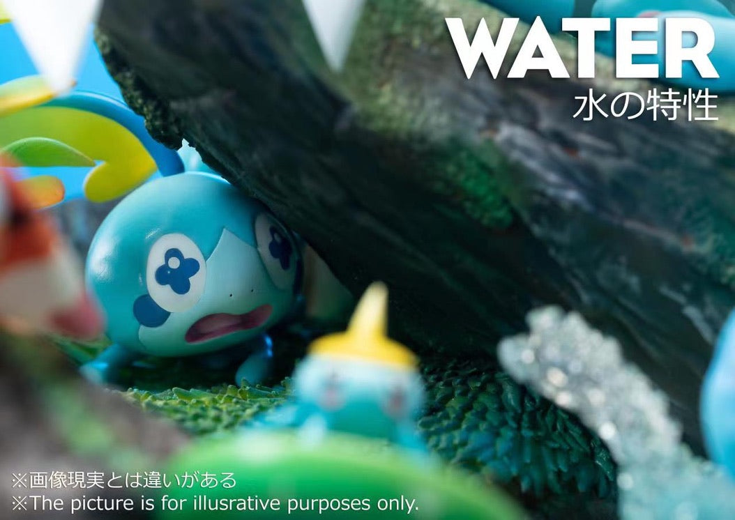 〖Sold Out〗Pokemon Type Series 01 Water-type Model Statue Resin - PC House  Studio