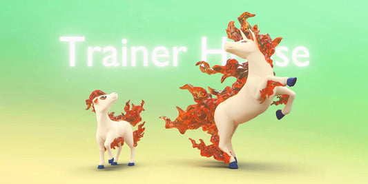 [PREORDER CLOSED] 1/20 Scale World Figure [TRAINER HOUSE] - Ponyta & Rapidash