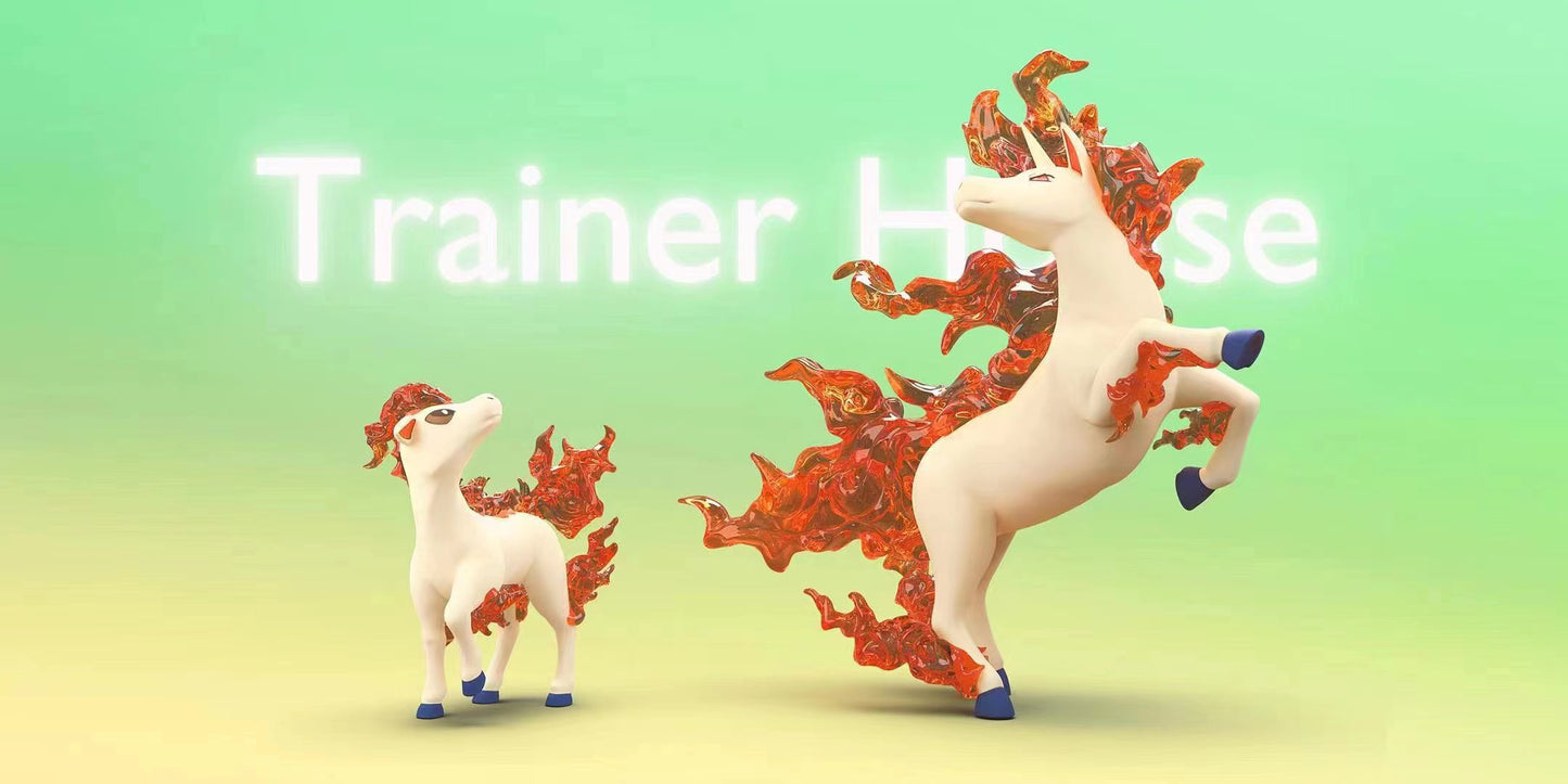 [PREORDER CLOSED] 1/20 Scale World Figure [TRAINER HOUSE] - Ponyta & Rapidash