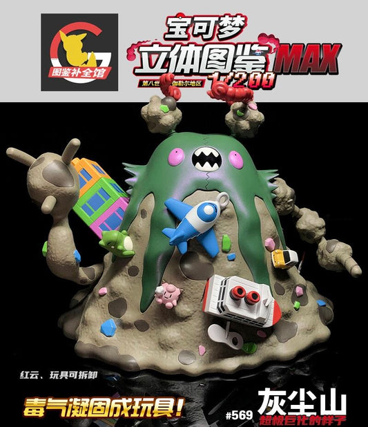 [PRECOMMANDE] Figurine 1/200 Echelle [PokeStudio] - Miasmax Dynamaxé