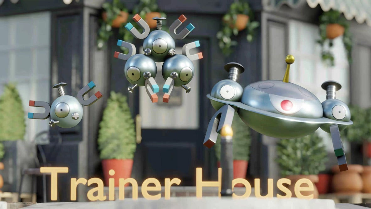 [BALANCE PAYMENT] 1/20 Scale World Figure [Trainer House Studio] - Magnemite & Magneton & Magnezone