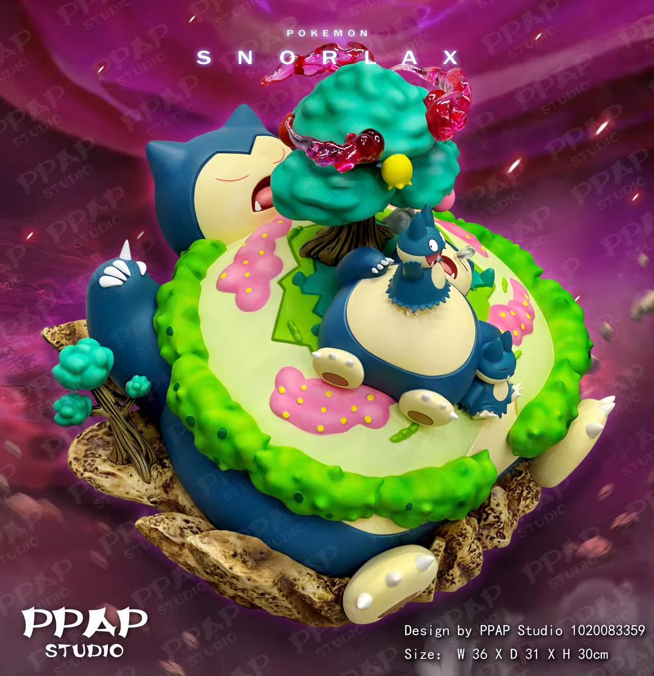 [PREORDER CLOSED] Statue [PPAP] - Gigantamax Snorlax & Munchlax