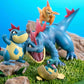 [REMAINING BALANCE] 1/20 Scale World Figure [STPT] - Totodile & Croconaw & Feraligatr & Barboach & Whiscash & Buizel & Floatzel