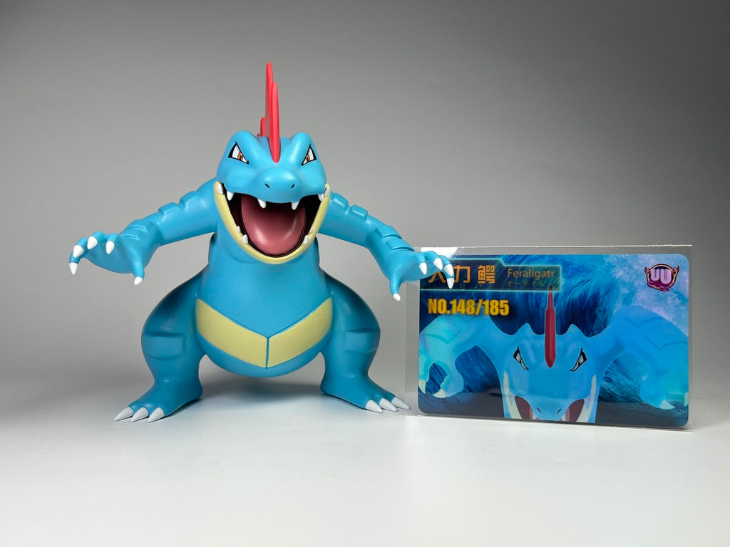 [IN STOCK] 1/20 Scale World Figure [UU] - Totodile & Croconaw & Feraligatr