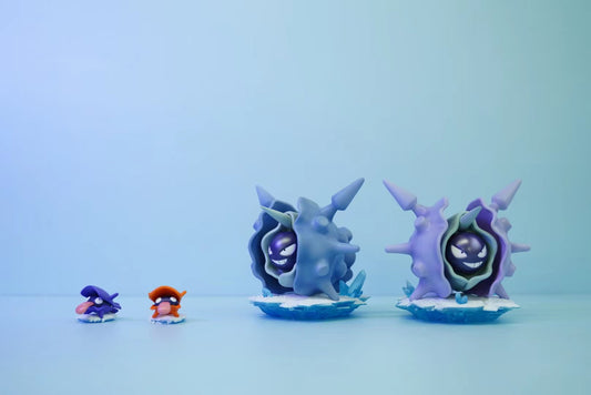 [IN STOCK] 1/20 Scale World Figure [PALLET TOWN] - Shellder & Cloyster