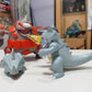[EN STOCK] Figurine 1/20 Scale World [KING Studio] - Rhinocorne & Rhinoferos & Rhinastoc