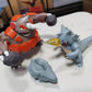 [EN STOCK] Figurine 1/20 Scale World [KING Studio] - Rhinocorne & Rhinoferos & Rhinastoc
