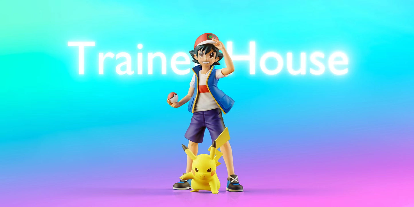 [PREORDER CLOSED] 1/20 Scale World Figure [TRAINER HOUSE] - Ash Ketchum & Pikachu