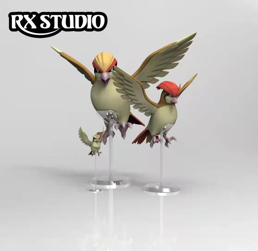 [PREORDER] 1/20 Scale World Figure [RX Studio] - Pidgey & Pidgeotto & Pidgeot