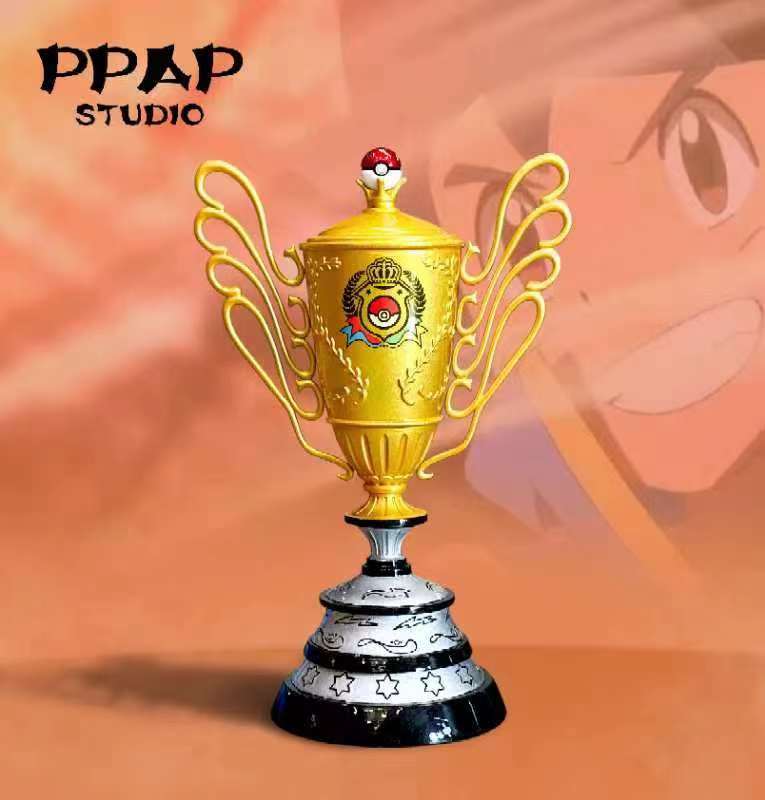 [PREORDER CLOSED] Mini Statue [PPAP] - Ash Ketchum's Pokemon World Champion Trophy