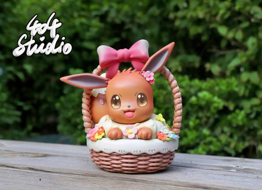 [PREORDER CLOSED] Mini Figure [404] - Eevee Basket