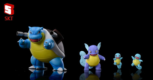 [PREORDER CLOSED] 1/20 Scale World Figure [SKT] - Squirtle & Wartortle & Blastoise