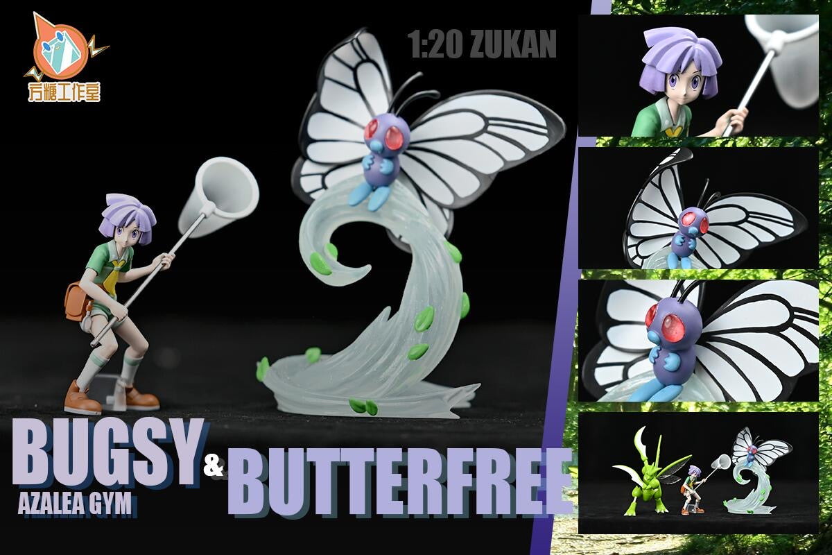 [PREORDER CLOSED] 1/20 Scale World Figure [FT] - Bugsy & Butterfree