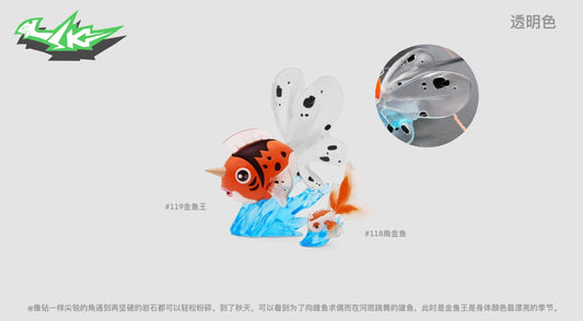 [PREORDER CLOSED] 1/20 Scale World Figure [SK] - Goldeen & Seaking