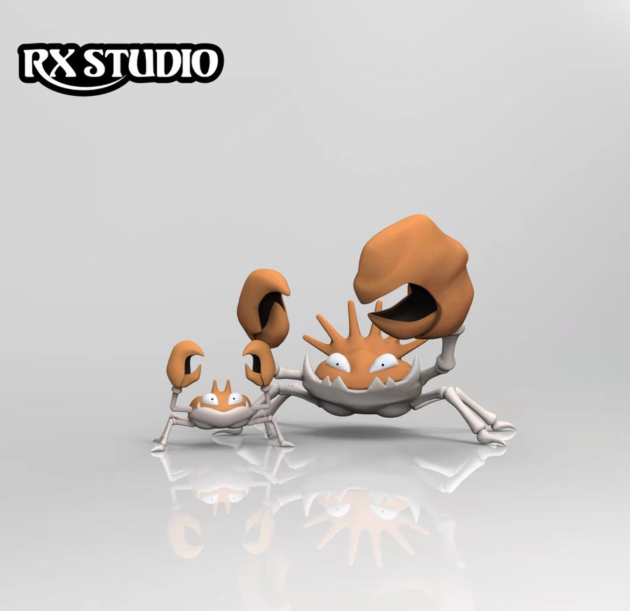[BALANCE PAYMENT] 1/20 Scale World Figure [RX Studio] - Krabby & Kingler