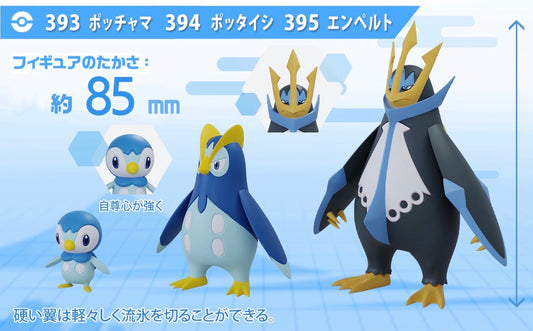 [PRECOMMANDE] Figurine 1/20 Scale World - Tiplouf & Prinplouf & Pingoleon