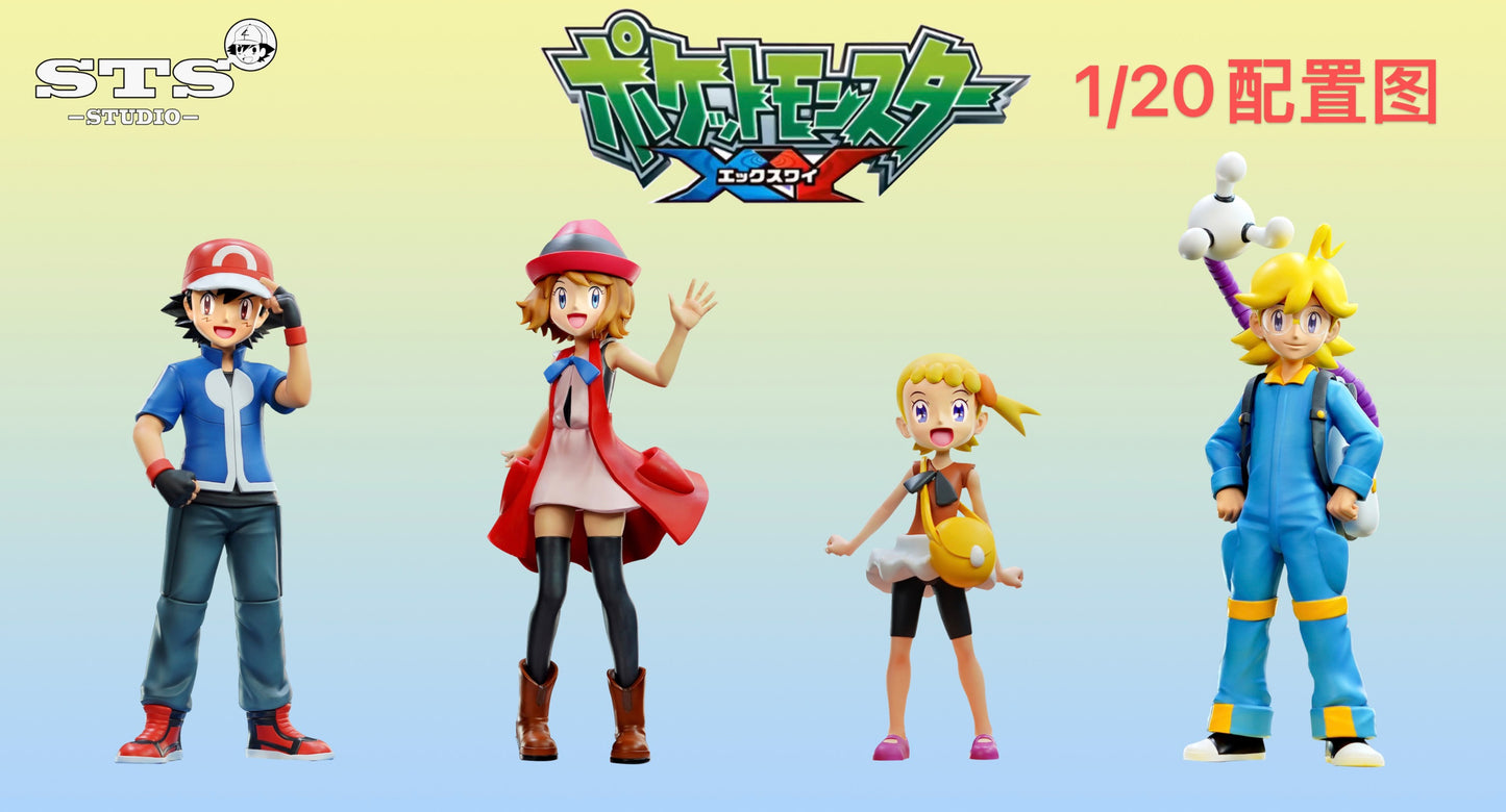 [PREORDER CLOSED] 1/20 Scale World Figure [STS] - Ash Ketchum & Serena & Bonnie & Clemont
