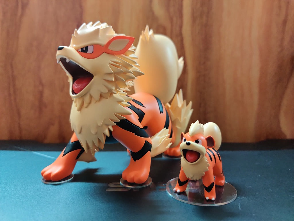 [IN STOCK] 1/20 Scale World Figure [HH] - Growlithe & Arcanine