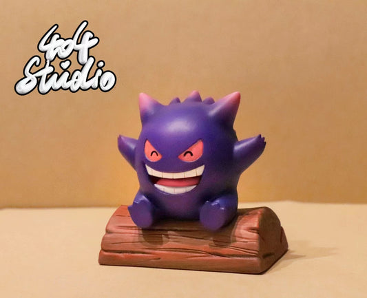 [PREORDER CLOSED] Mini Figure [404] - Sitting Gengar