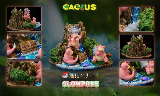 [PREORDER CLOSED] Statue [Cactus] - Slowpoke & Slowbro & Slowking & Shellder