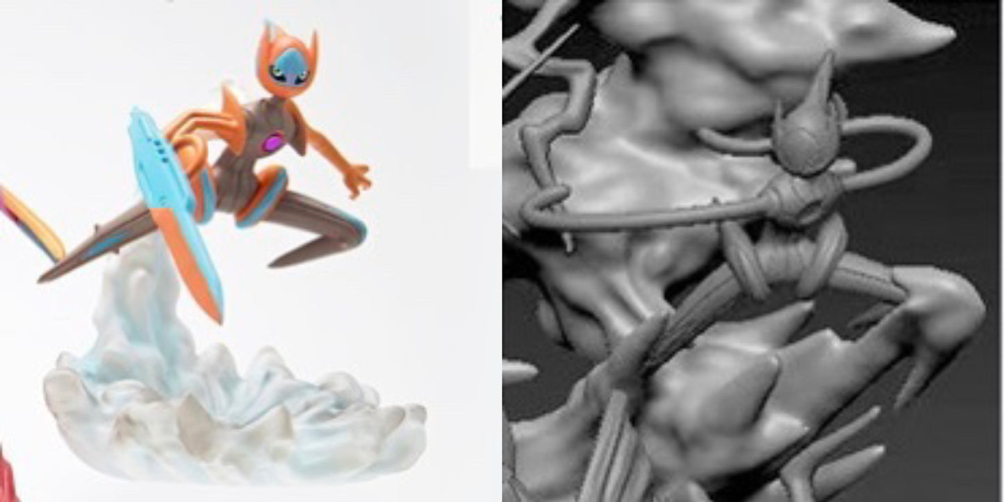 [PREORDER] 1/20 Scale World Figure [KING] - Deoxys