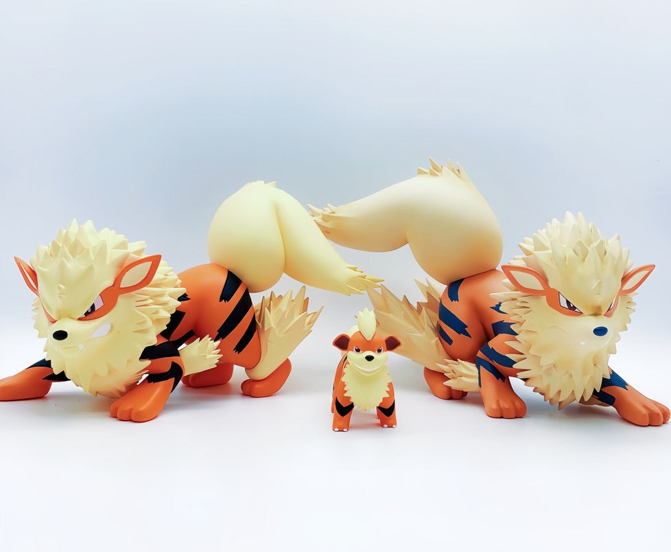 [IN STOCK] 1/20 Scale World Figure [HH] - Growlithe & Arcanine