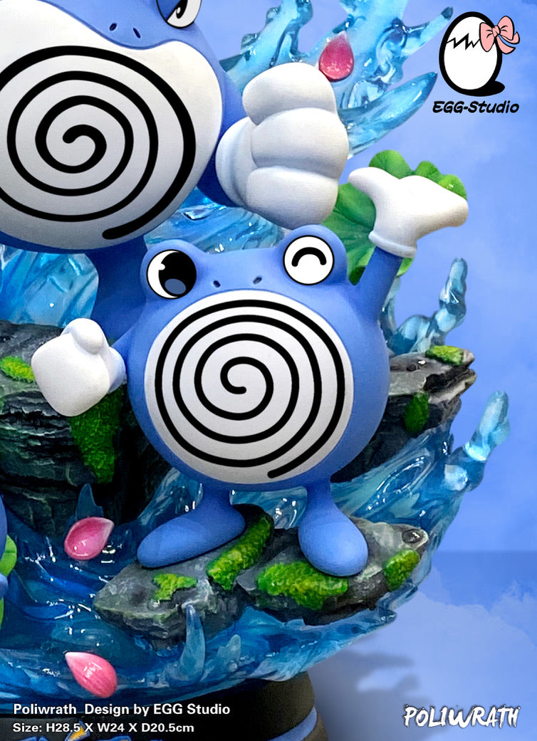 Pokemon Inspired Sculpture store - Poliwag