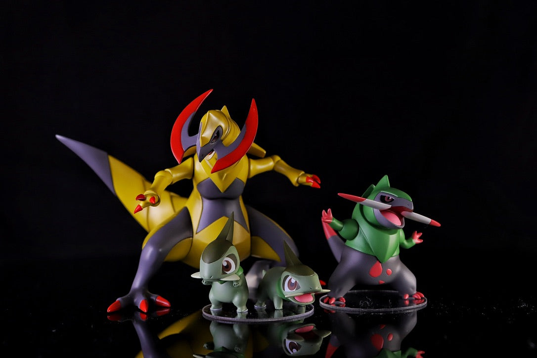 [IN STOCK] 1/20 Scale World Figure [BQG Studio] - Axew & Fraxure & Haxorus