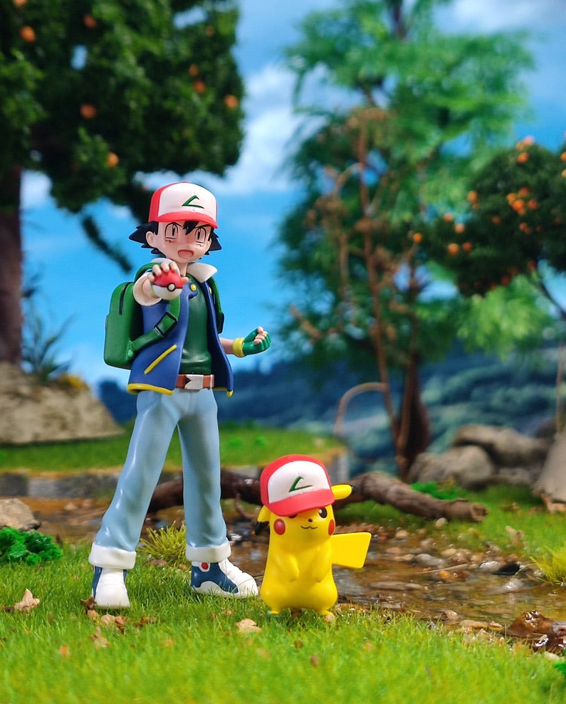 IN STOCK] 1/20 Scale World Figure [BBQ] - Ash Ketchum